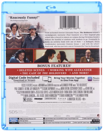 The Holdovers (Przesilenie zimowe) [Blu-Ray]+[DVD]