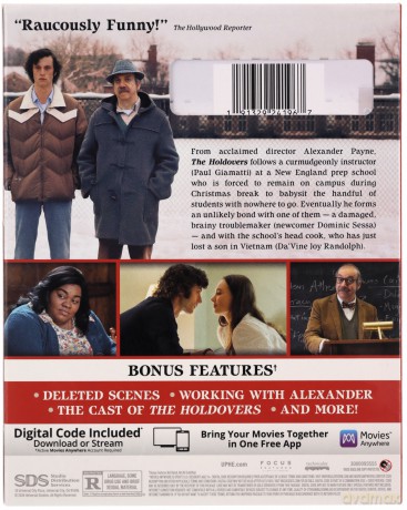The Holdovers (Przesilenie zimowe) [Blu-Ray]+[DVD]