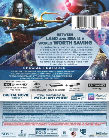 Aquaman and the Lost Kingdom (Aquaman i Zaginione Królestwo) [Blu-Ray 4K]
