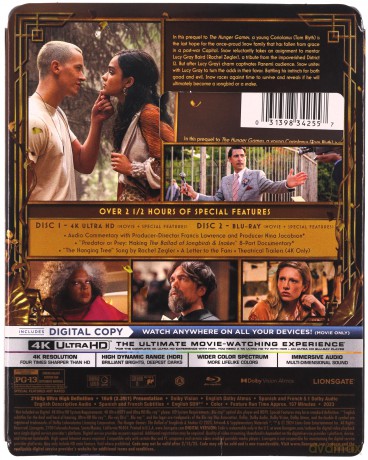 The Hunger Games: The Ballad of Songbirds & Snakes (Igrzyska śmierci: Ballada ptaków i węży) [Blu-Ray 4K]+[Blu-Ray]