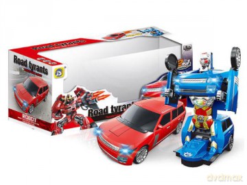 Auto Robot wojownik światło, dźwięk BFIG1577 mix