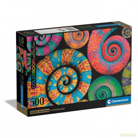 CLEMENTONI 500 el. Compact colorboom Curly Tails 35529 [PUZZLE]