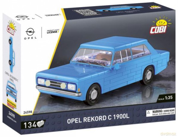 COBI 24598 Samochód Opel Rekord C 1900 L 134 klocki [KLOCKI]