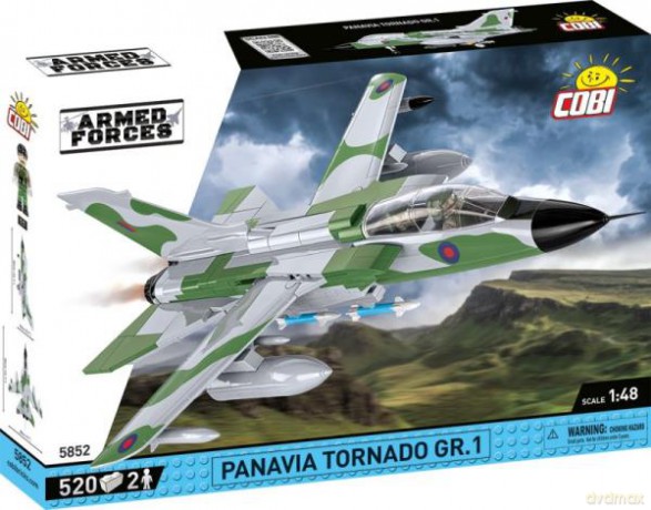 COBI 5852 Armed Forces Panavia Tornado GR.1 wielozadaniowy myśliwiec 520 klocków [KLOCKI]
