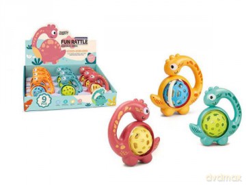 Grzechotka Dinozaur BG1317 mix