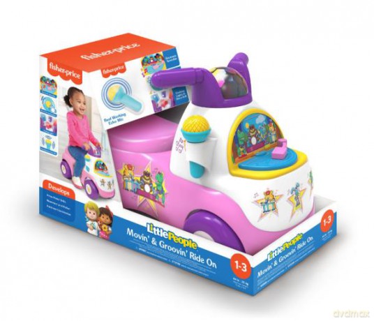 Jeździk Fisher Price disco różowy 508371
