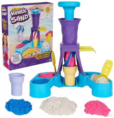 Kinetic Sand Piasek kinetyczny Wytwórnia lodów 6068385
