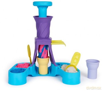 Kinetic Sand Piasek kinetyczny Wytwórnia lodów 6068385