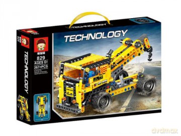 Klocki Ciężarówka 267 elementów BKLO8317 [KLOCKI]