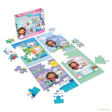 Koci Domek Gabi Puzzle 4w1 6067990