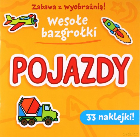 Pojazdy Wesołe Bazgrołki - Krystyna Bardos Adam Bardos [KSIĄŻKA]