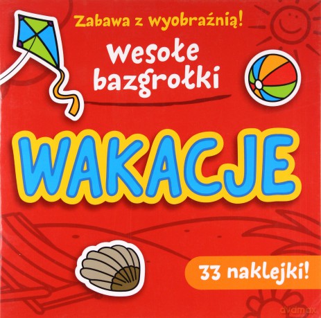 Wakacje Wesołe Bazgrołki - Krystyna Bardos Adam Bardos [KSIĄŻKA]