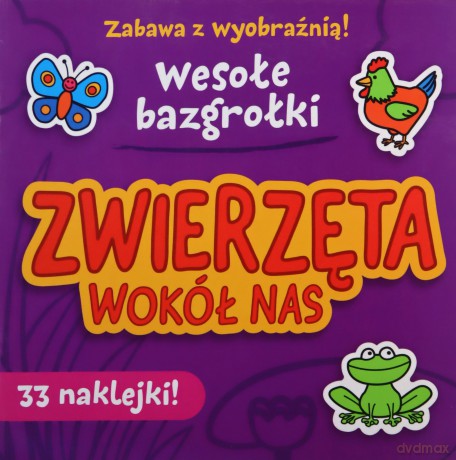Zwierzęta Wokół Nas Wesołe Bazgrołki - Krystyna Bardos Adam Bardos [KSIĄŻKA]