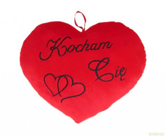 Maskotka Serce Kocham Cię 25x20cm 159021
