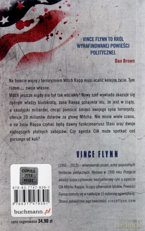 Zgoda Na Zabijanie - Vince Flynn [KSIĄŻKA]