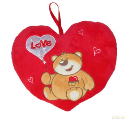 Maskotka Serce Miś Love 48cm 166142