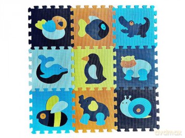 Mata puzzle piankowe Zwierzęta BPUZ0853
