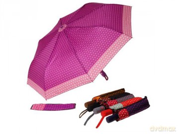 Parasol składany w kropki 570108 mix