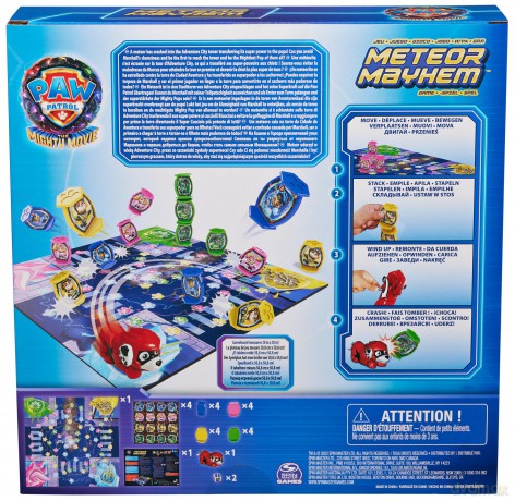 PAW PATROL Psi Patrol Chaos Meteorytów gra 6067834 [GRA PLANSZOWA]