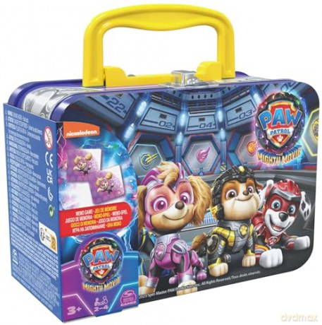 PAW PATROL Psi Patrol Film 2 gra Memo w walizce 6067928 [GRA]