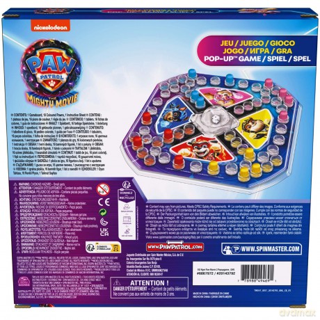 PAW PATROL Psi Patrol Film 2 Wyskakująca Gra 6067972 [GRA]
