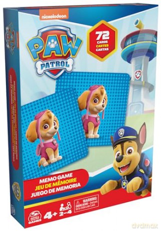 PAW PATROL Psi Patrol gra Memo 72 karty 6066834 [GRA]