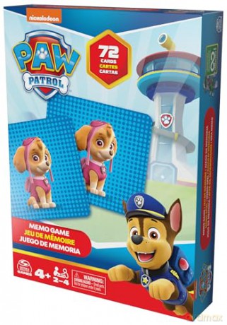 PAW PATROL Psi Patrol gra Memo 72 karty 6066834 [GRA]