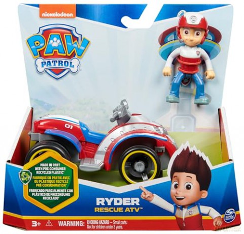 PAW PATROL Psi Patrol Pojazd quad ratunkowy Rydera 6069067 [FIGURKA]
