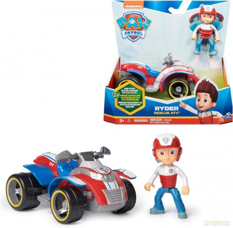 PAW PATROL Psi Patrol Pojazd quad ratunkowy Rydera 6069067 [FIGURKA]