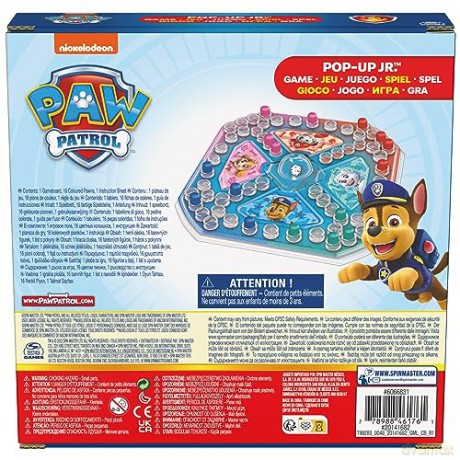 PAW PATROL Psi Patrol Wyskakująca Gra 6066831 [GRA]