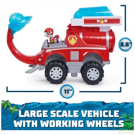 PAW PATROL Psi Patrol: Patrol z dżungli - pojazd deluxe Marschall 6068080 p2 [FIGURKA]