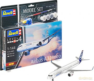 Revell 64952 Model samolotu do sklejania 1:144 Airbus A321 Neo