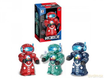 Robot na baterie światło, dźwięk BFIG7790 mix [FIGURKA]
