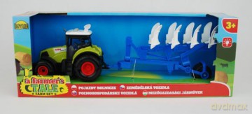 Traktor z przyczepą w pudełku (dźwięki) 030539