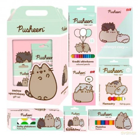 Zestaw upominkowy Pusheen mint