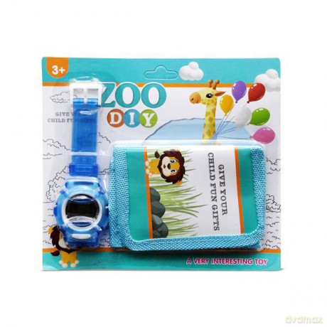 Zestaw zegarek + portfel ZOO na blistrze BP8812