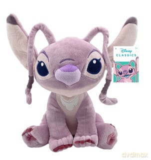 Disney - Sitting Plush w. Sound - Angel (I-DCL-9279-2-FO)
