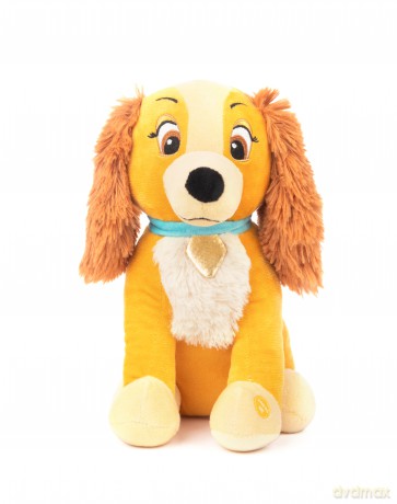 Disney - Sitting Plush w. sound - Lady (DCL-9279-4)