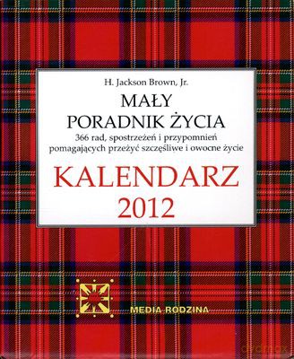 2012 Kal. Mały Poradnik Życia (TW) - H.Jackson Brown, Jr. [KSIĄŻKA]