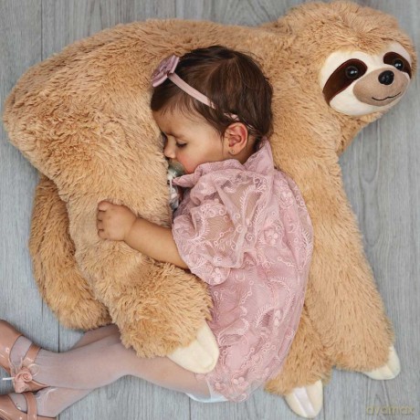 Poduszka Leniwiec Lifesize Sloth Pillow - 60 cm
