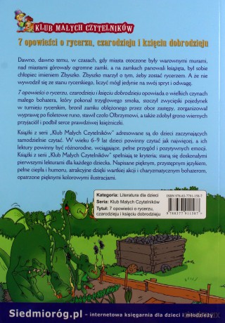 7 Opowieści O Rycerzu Czarodzieju I Księciu Dobrodzieju - Jania Shipper [KSIĄŻKA]
