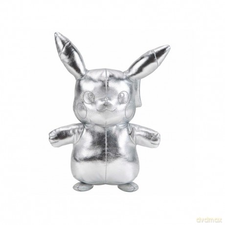 Pokemon - Plush 30 cm 25th Celebration - Silver Pikachu (PKW2379)