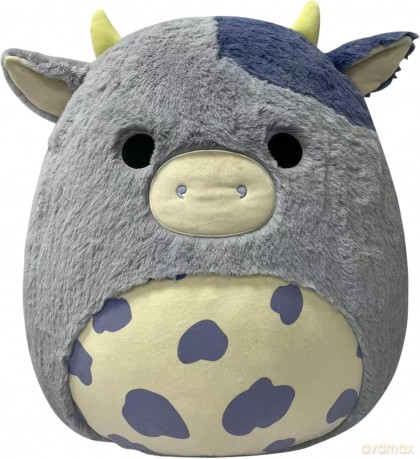 Squishmallows - 50 cm Fuzz A Mallows - Bubba Cow (232446)