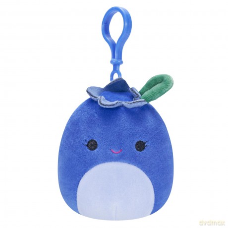 Squishmallows - 9 cm P17 Clip On - Bluby the Blueberry