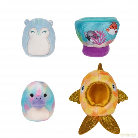 Squishmallows Squishville Maskotka Brindall i Schifra Fishy Frinds SQM0513