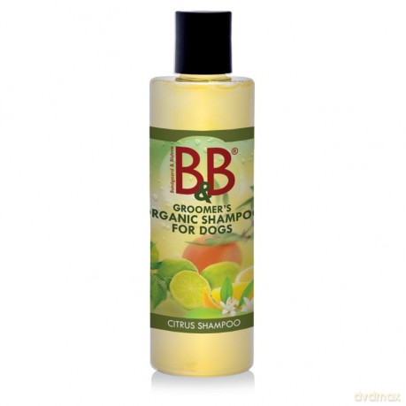 B&B - Organic citrus shampoo for dogs (250 ml) (00102)