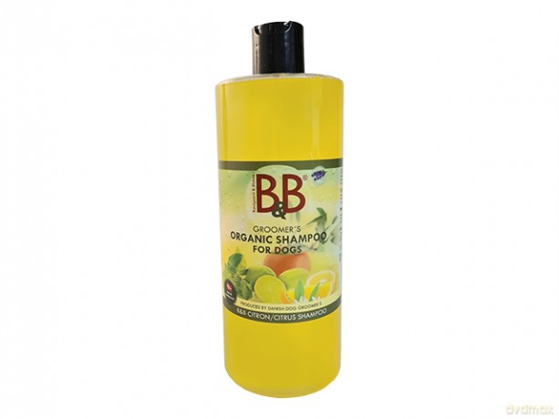 B&B - Organic citrus shampoo for dogs (750 ml) (9028)