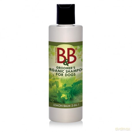 B&B - Organic lemonbalm 2in1 shampoo for dogs (250 ml) (00302)