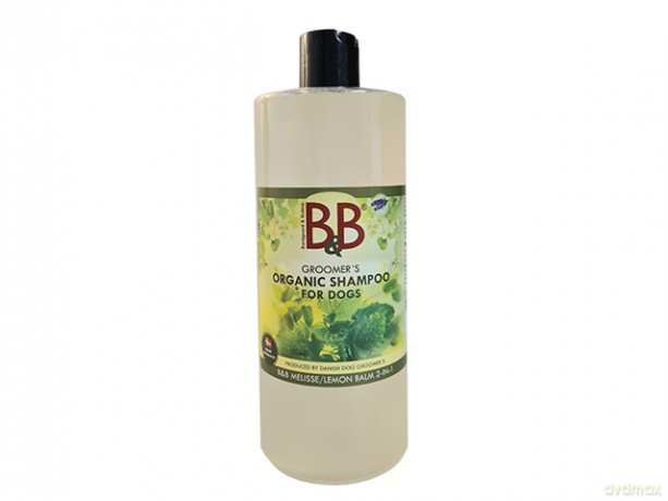 B&B - Organic lemonbalm 2in1 shampoo for dogs (750 ml) (9030)