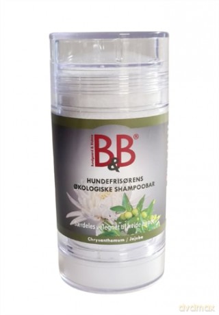B&B - Organic shampoo bar for white dogs (9036)
